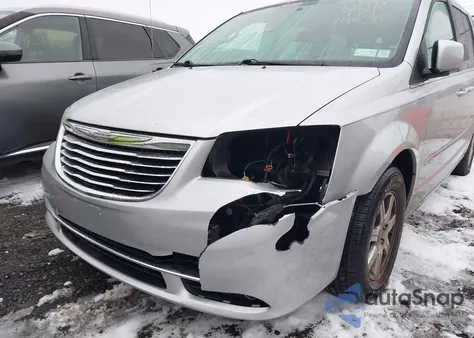 2012 Chrysler Town & Country Touring from USA, damaged, VIN 2C4RC1BG5CR422970